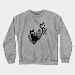 Deer (black) Crewneck Sweatshirt